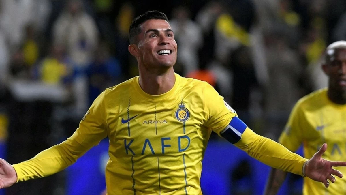 رونالدو‬⁩ يصبح الهداف التاريخي للنصر في الدوري السعودي