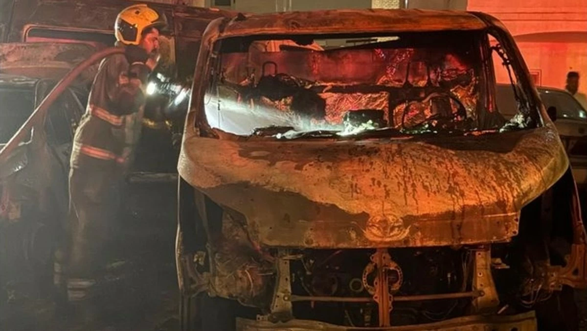 'الإطفاء' تسيطر على حريق عدد من المركبات في منطقة الفروانية