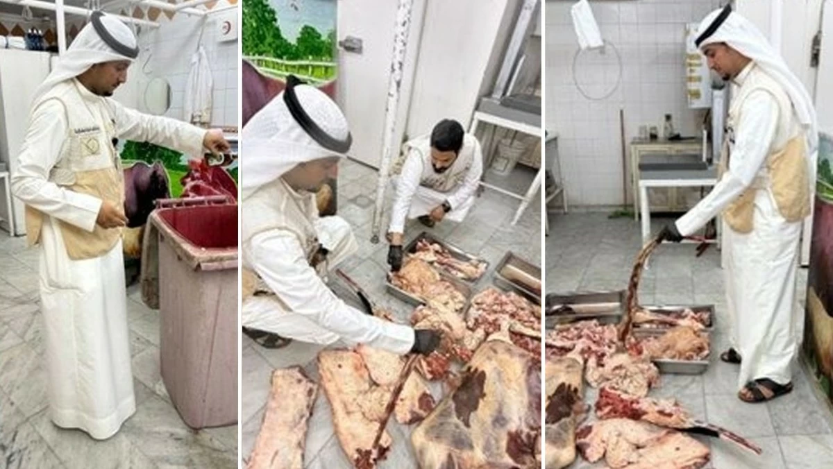 'الغذاء': إتلاف 88 كيلوغراماً من اللحوم مجهولة المصدر وتحرير 10 محاضر مخالفات في الفروانية