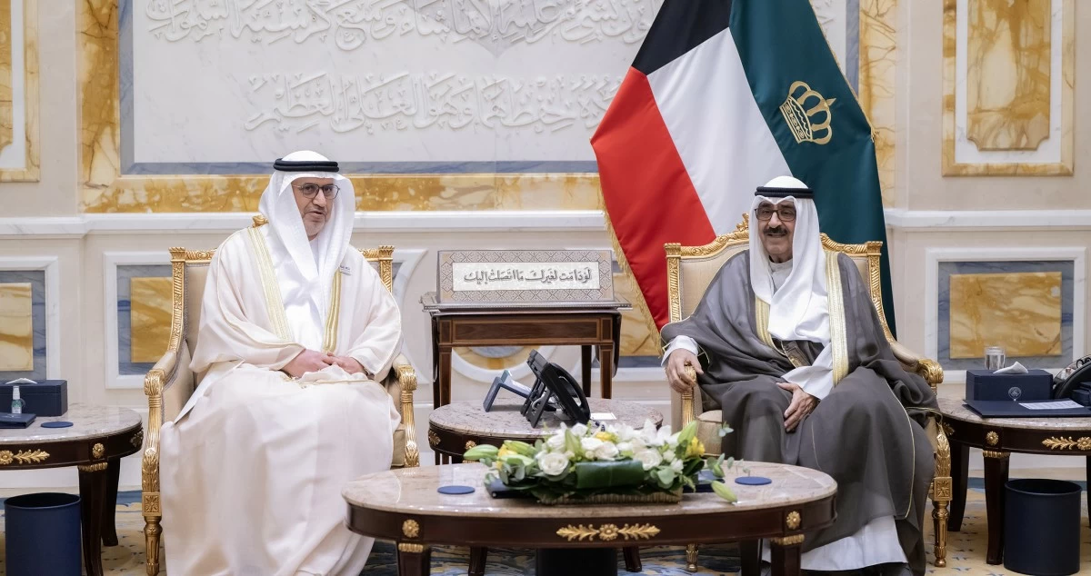 سمو الأمير يتسلم رسالة خطية من رئيس الإمارات لحضور 'مؤتمر الأمم المتحدة للمياه 2026'