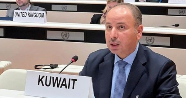 مندوب الكويت بجنيف: العدوان الإيراني انتهاك صارخ للقانون الدولي