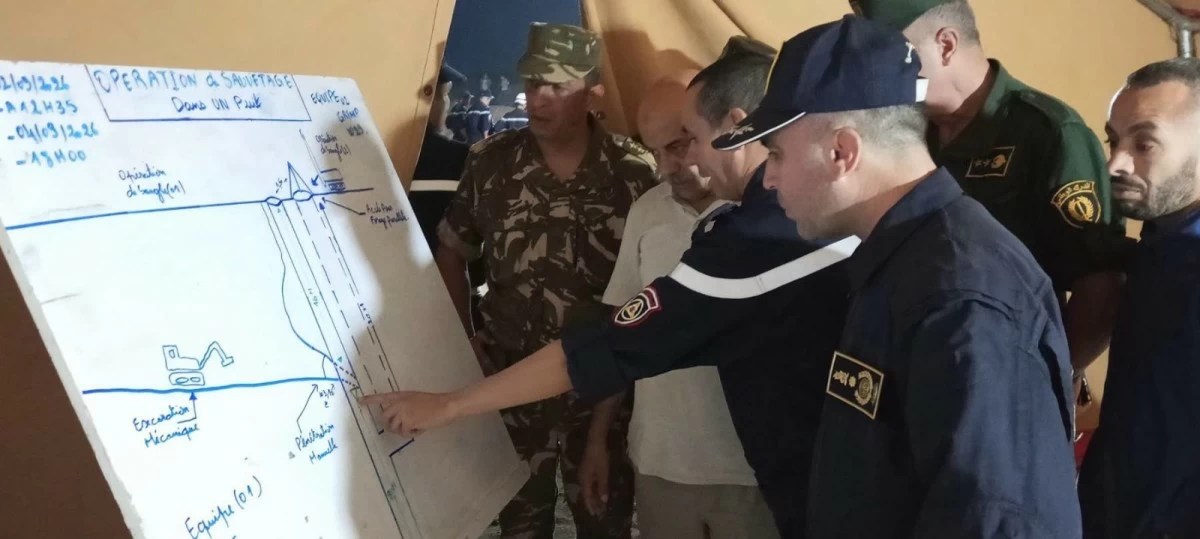 الجزائر: سباق مع الزمن لإنقاذ الطفل أيوب بعد أكثر من 48 ساعة داخل بئر