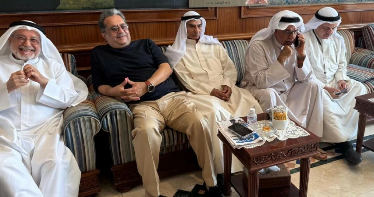 الجارالله يزور  ديوان المعجل في 'الفيحاء'