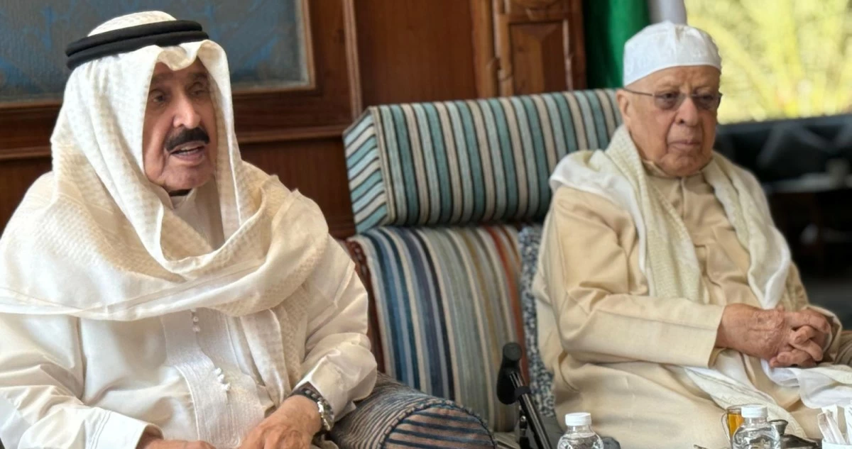 الجارالله يزور  ديوان المعجل في 'الفيحاء'