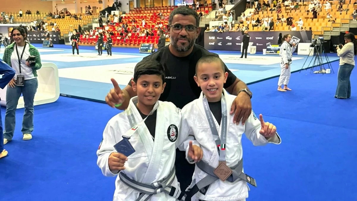 الكويت تحصد المركز الثالث في بطولة آسيا للجوجيتسو بأبوظبي