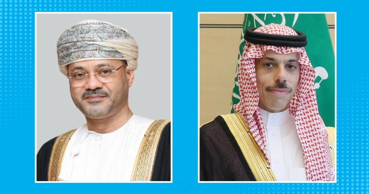 وزيرا خارجية السعودية وعُمان يبحثان مستجدات الأوضاع في المنطقة وأهمية خفض التصعيد وضمان أمن الملاحة