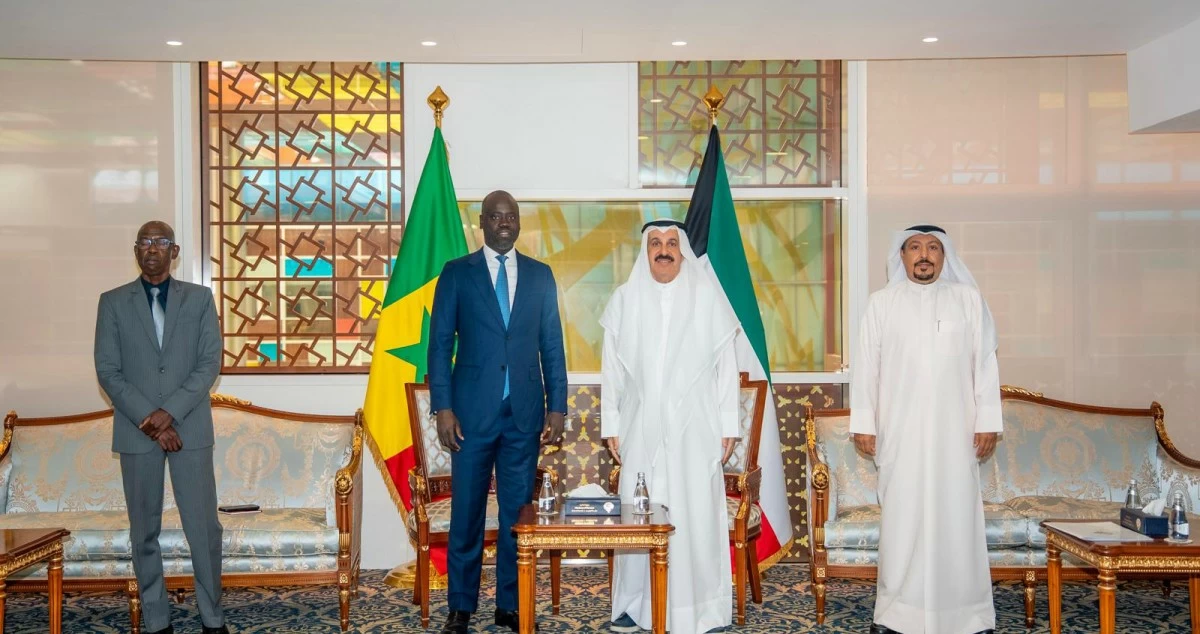 وزير المالية يبحث مع الوزير الملحق بوزير الاقتصاد والمالية السنغالي سبل التعاون التنموي والاستثماري