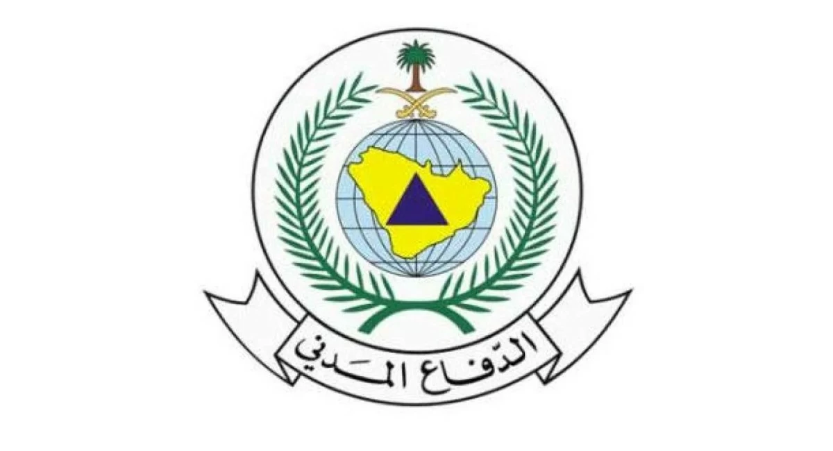 الدفاع المدني السعودي: إصابتان وأضرار بمسجد ومبانٍ ومركبات بسقوط مقذوف في جازان