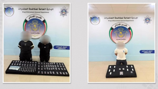 'الداخلية': ضبط 13 متهماً في 10 قضايا مخدرات