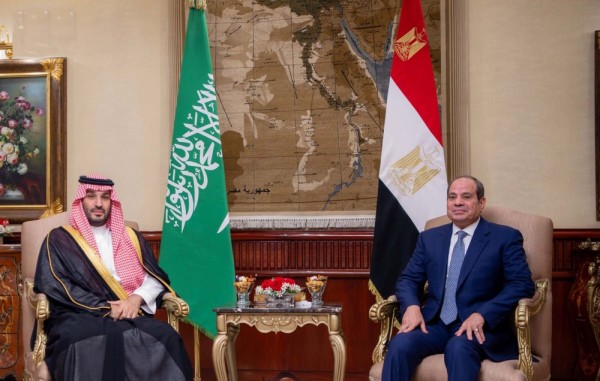 السيسي وبن سلمان: أمن السعودية والخليج جزء من الأمن القومي المصري