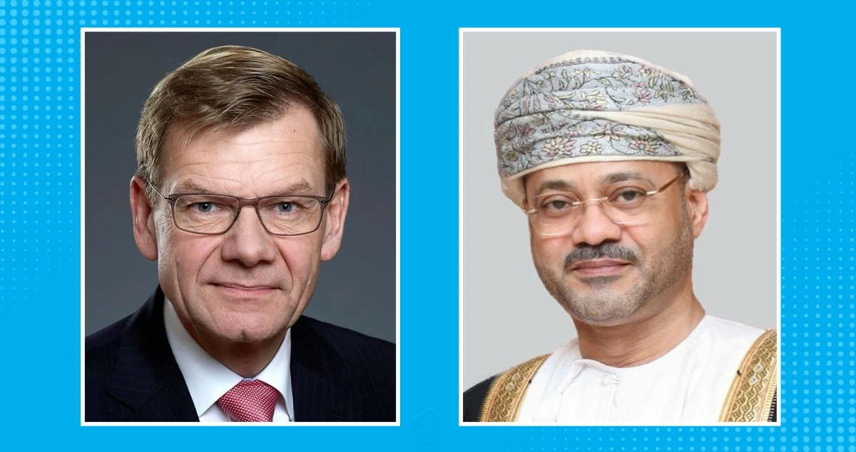 وزير الخارجية العماني يبحث مع نظيره الألماني سبل استئناف الملاحة في 'هرمز' والبحر الأحمر