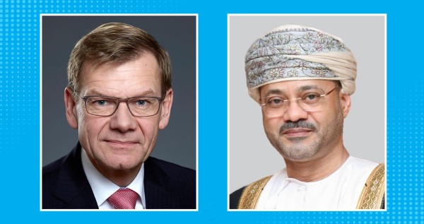 وزير الخارجية العماني يبحث مع نظيره الألماني سبل استئناف الملاحة في 'هرمز' والبحر الأحمر