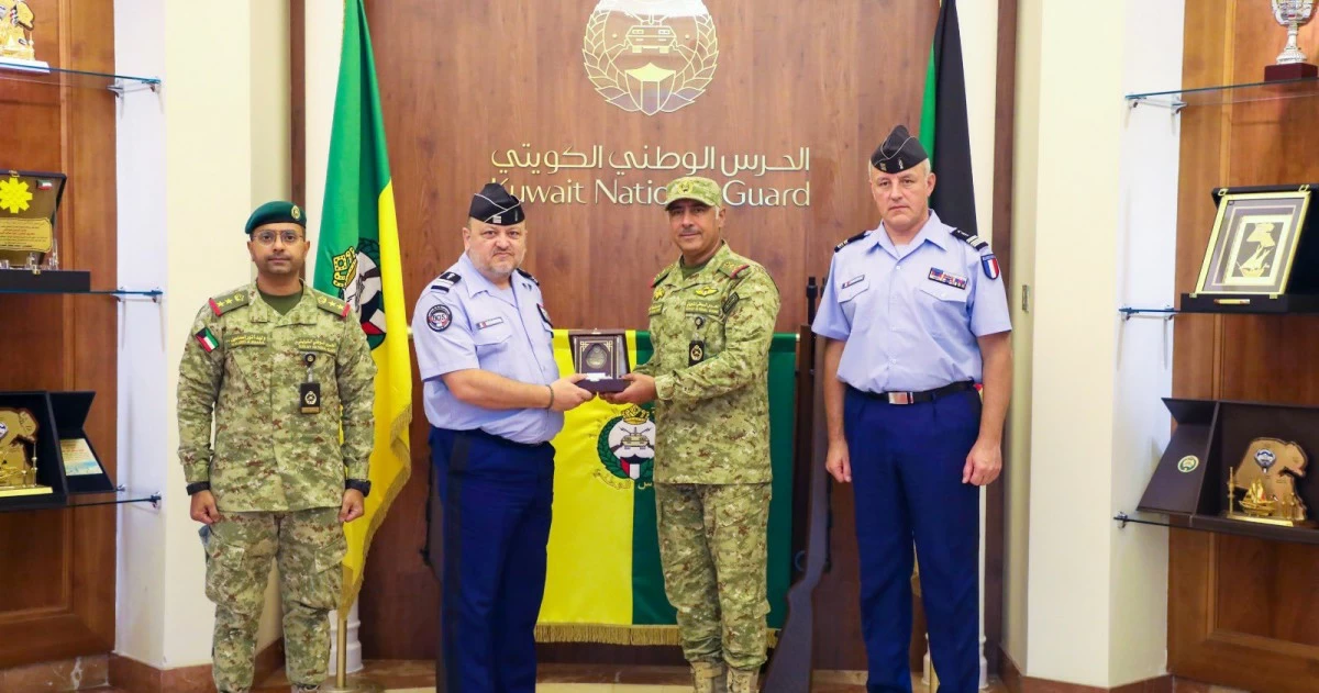 وكيل الحرس الوطني يبحث مع الملحق الأمني الداخلي الفرنسي عدداً من الموضوعات ذات الاهتمام المشترك