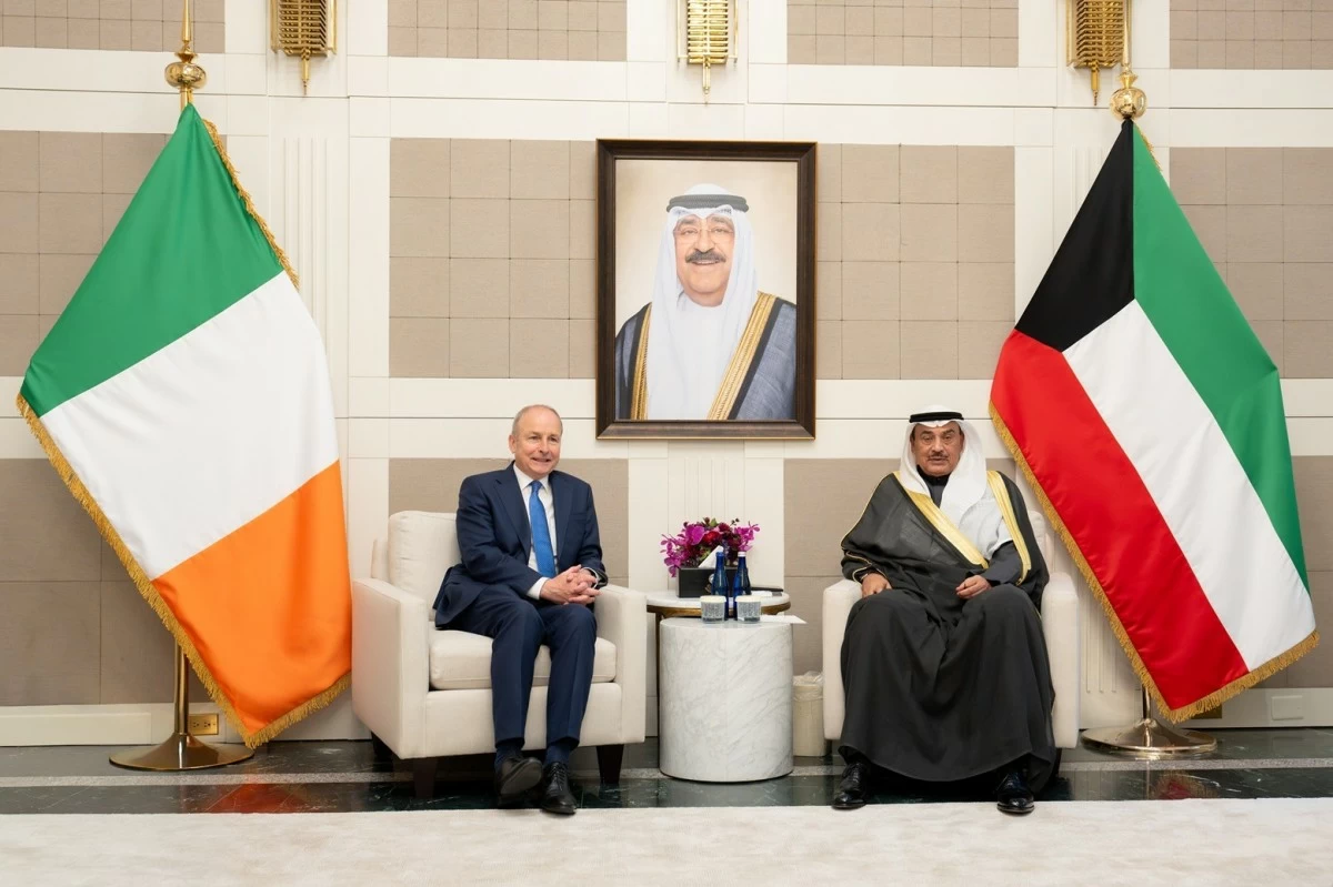 ممثل الأمير يبحث مع رئيس وزراء أيرلندا تعزيز العلاقات الثنائية وأبرز المستجدات