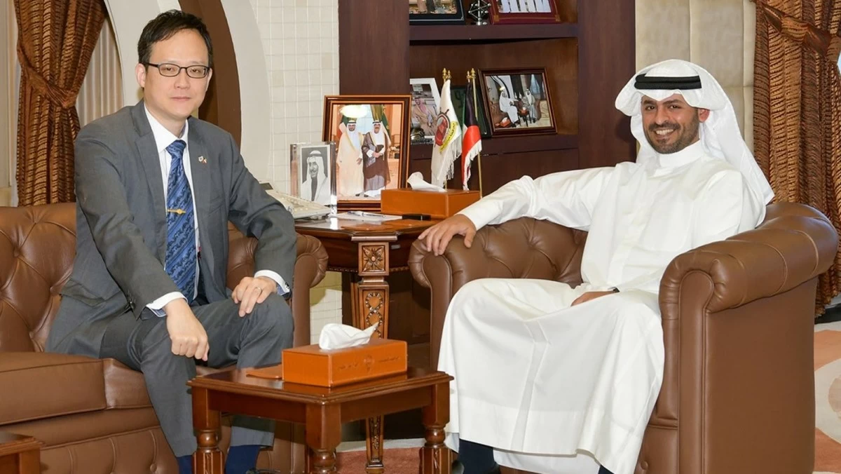 محافظ مبارك الكبير يبحث مع السفير الكوري توسيع آفاق التعاون