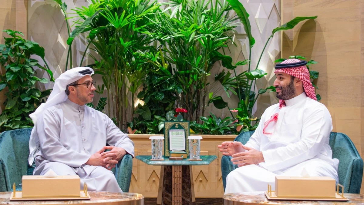 ولي العهد السعودي ونائب رئيس الإمارات يبحثان العلاقات الثنائية وتطورات الأوضاع في المنطقة