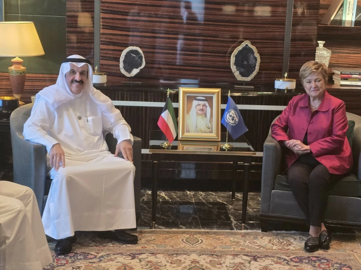وزير المالية يبحث مع مديرة 'النقد الدولي' مستجدات مذكرة تمويل مركز الصندوق في الكويت