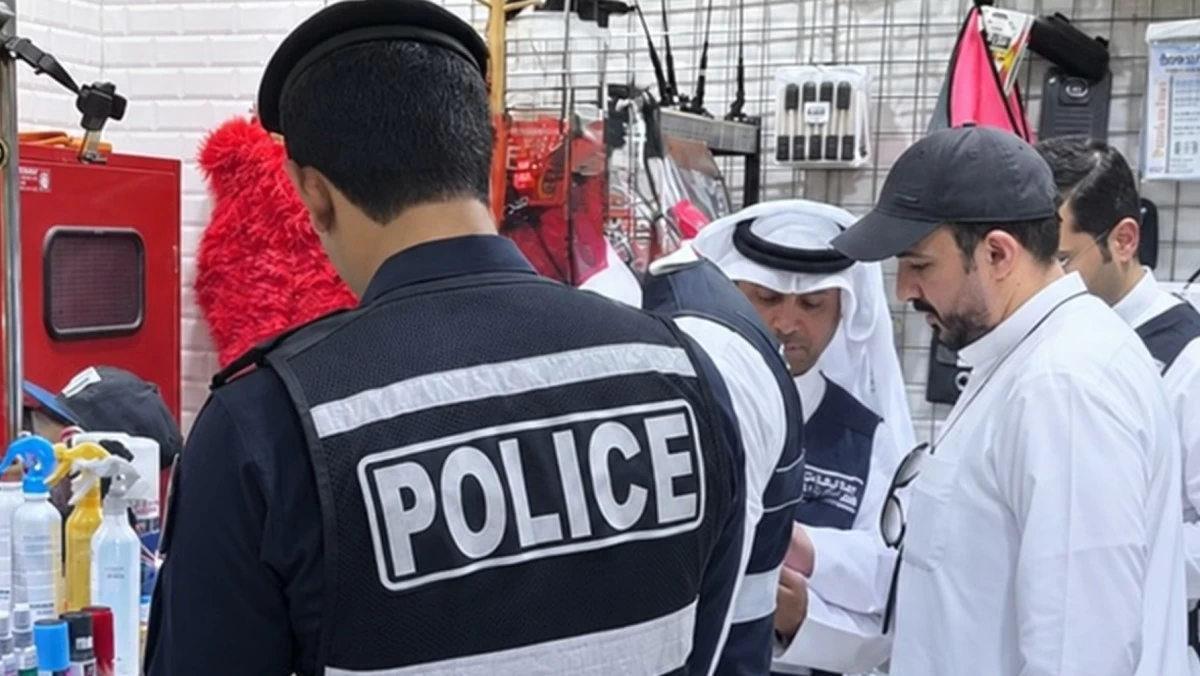 'التجارة': 47 مخالفة متنوعة في الأحمدي الصناعية