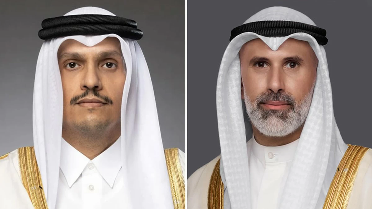 وزير الخارجية يبحث مع رئيس وزراء قطر المستجدات الإقليمية