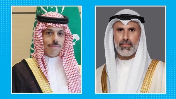 وزير الخارجية لنظيره السعودي: الكويت تقف إلى جانب المملكة في كل ما تتخذه من إجراءات لصون أمنها وسيادتها