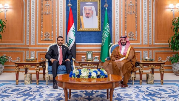 ولي العهد السعودي: حريصون على تعزيز التعاون مع العراق خصوصاً في المجال الأمني