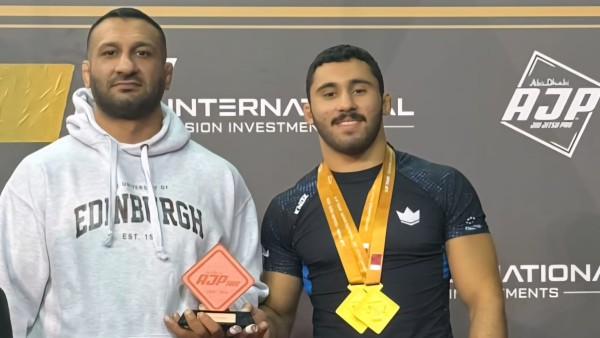 محمد المنصوری با کسب دو مدال طلا در قهرمانی جوجیتسو قطر به قله رسید