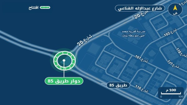 'الأشغال': افتتاح دوار طريق 85 في منطقة جابر الأحمد غداً
