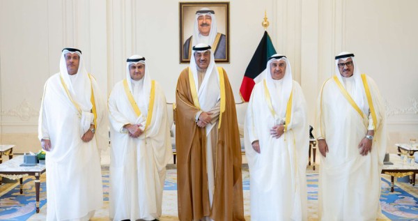 سمو ولي العهد يستقبل رئيس المجلس الأعلى للقضاء ونائب رئيس محكمة التمييز ورئيس محكمة الاستئناف