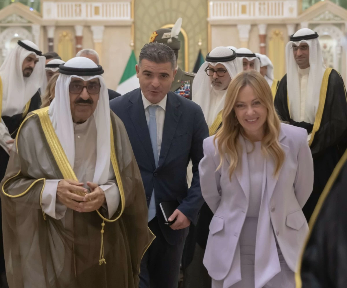 سمو الأمير يستقبل رئيسة وزراء إيطاليا بمناسبة زيارتها الرسمية للبلاد