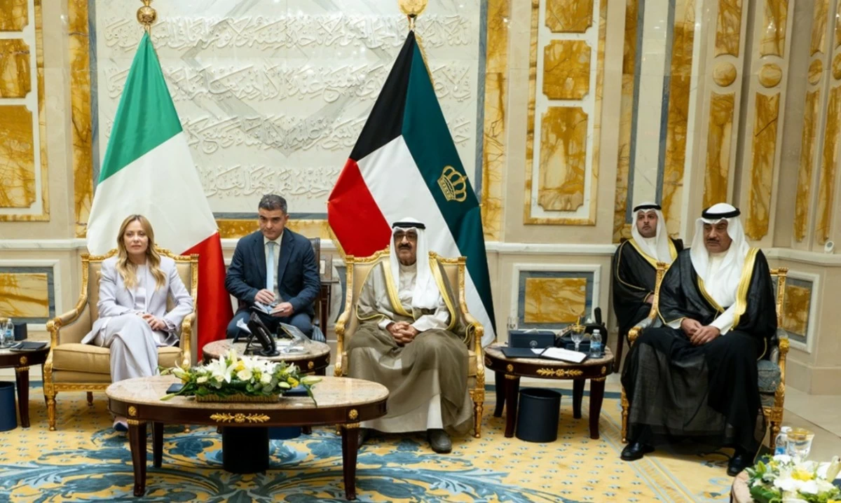 سمو الأمير يستقبل رئيسة وزراء إيطاليا بمناسبة زيارتها الرسمية للبلاد