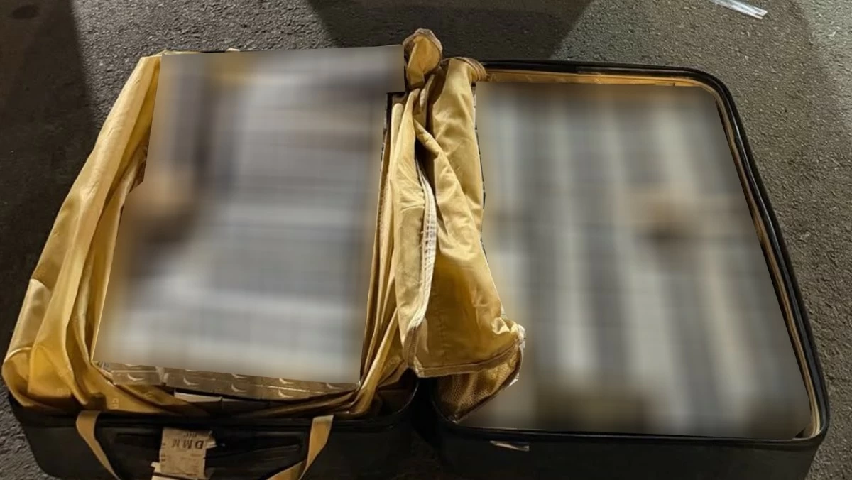 'جمارك النويصيب' تحبط تهريب 63 'كرز' سجائر داخل حقيبة مسافر خليجي