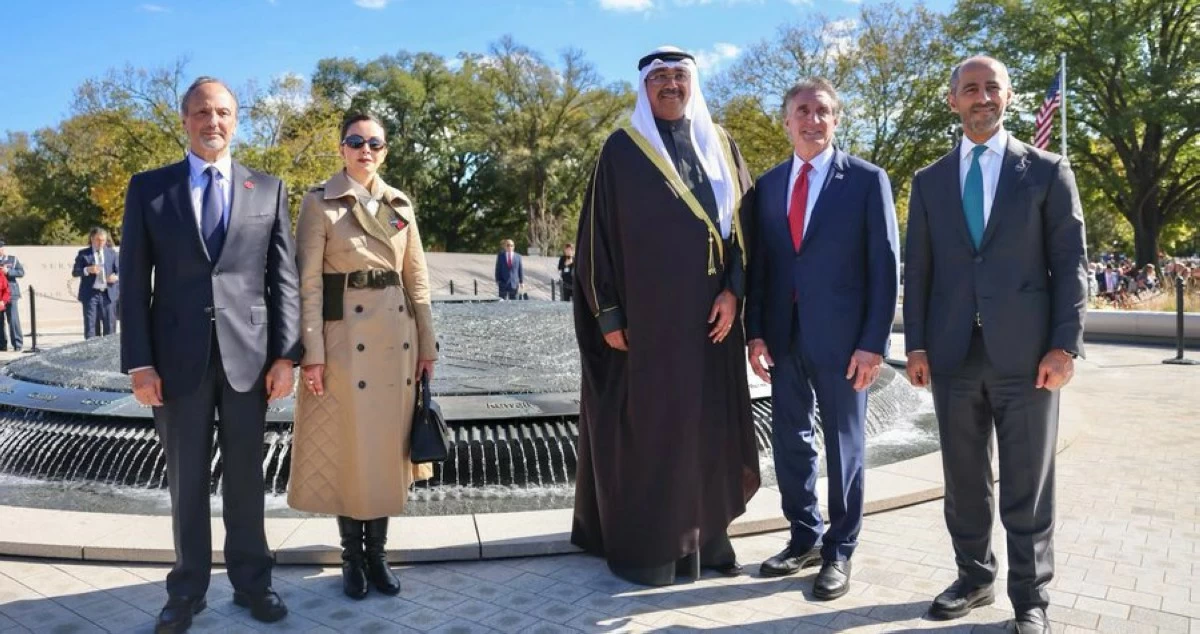 وزير الدفاع يشهد افتتاح النصب التذكاري لعمليتي 'درع الصحراء' و'عاصفة الصحراء' بواشنطن