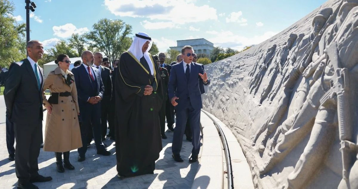 وزير الدفاع يشهد افتتاح النصب التذكاري لعمليتي 'درع الصحراء' و'عاصفة الصحراء' بواشنطن