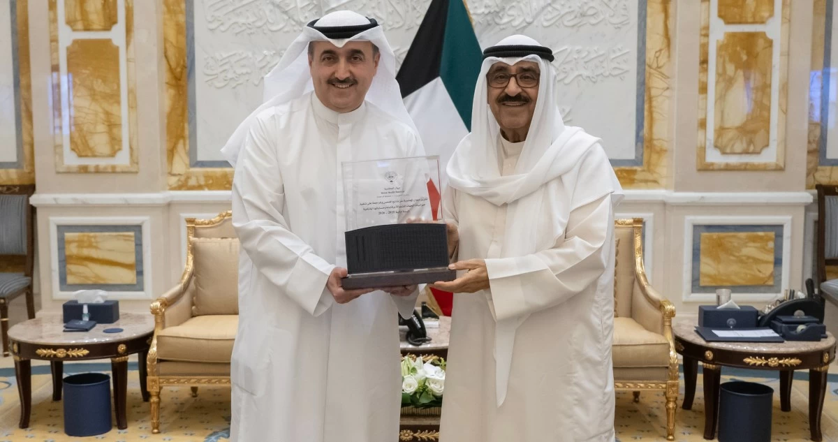 سمو الأمير يستقبل رئيس ديوان المحاسبة