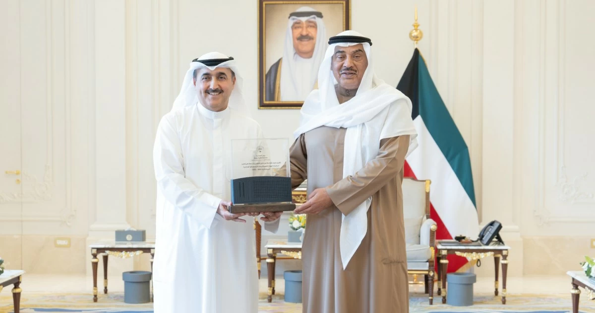 سمو ولي العهد يستقبل رئيس ديوان المحاسبة