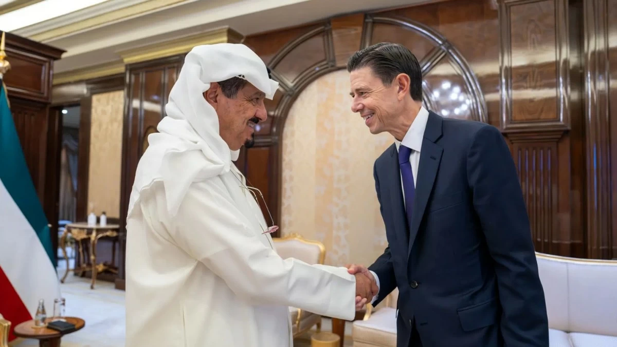 رئيس الوزراء يبحث مع رئيسي 'بلاك روك' و'كي كي آر' تعزيز التعاون الاقتصادي والاستثماري