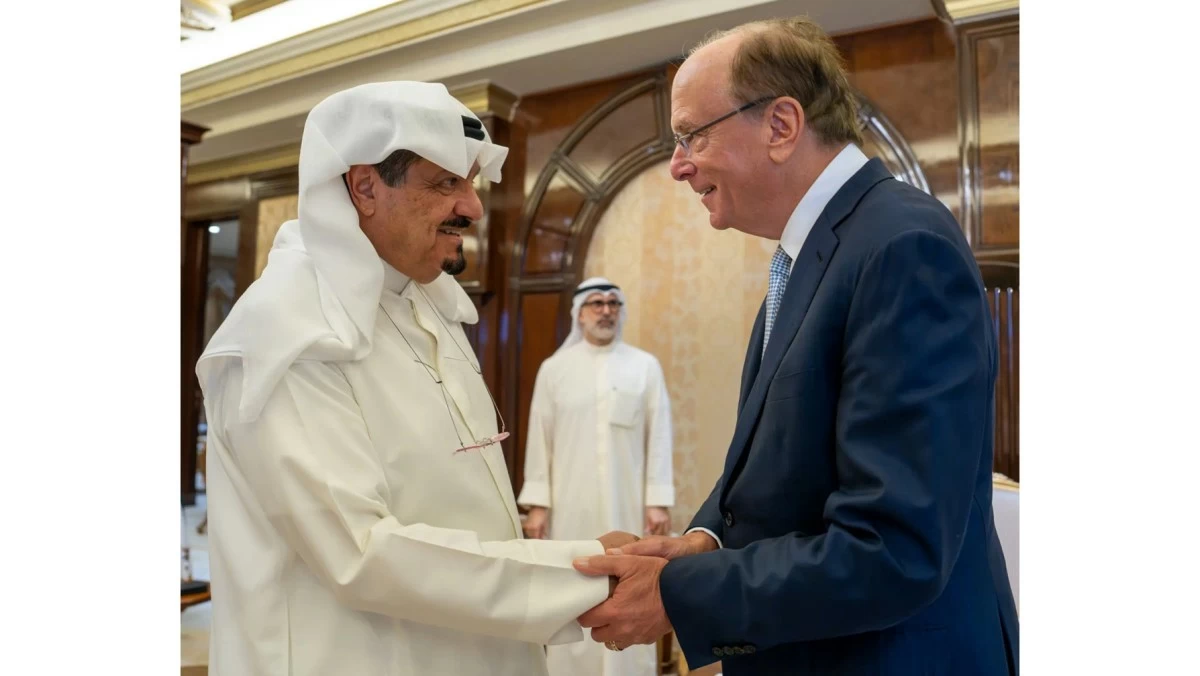 رئيس الوزراء يبحث مع رئيسي 'بلاك روك' و'كي كي آر' تعزيز التعاون الاقتصادي والاستثماري