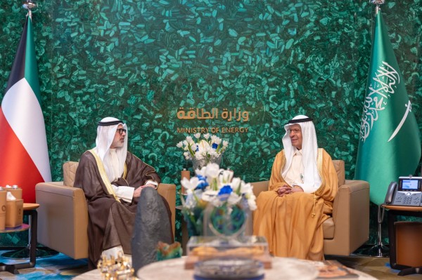 وزير الخارجية يبحث مع وزير الطاقة السعودي تعزيز العلاقات الثنائية