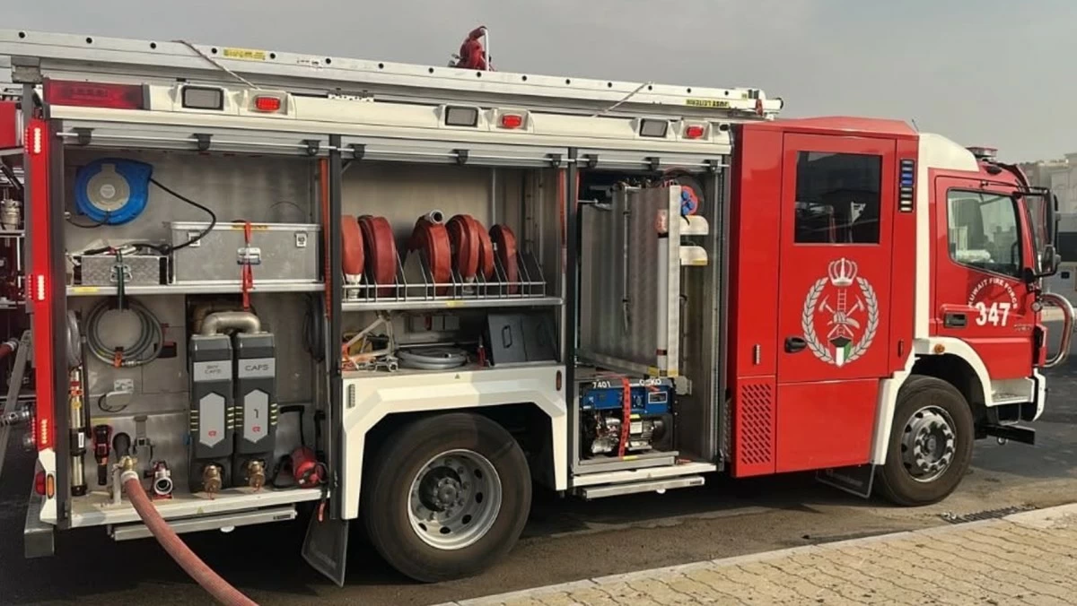 'الإطفاء': وفاة شخص إثر حريق شاليه في منطقة المطلاع