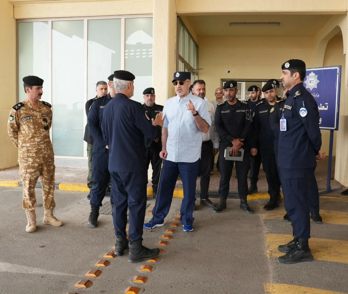النائب الأول يتفقد منفذي السالمي والعبدلي و19 مركزاً حدودياً شمالياً