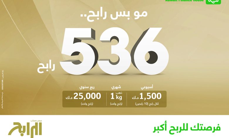 "بيتك" يعلن أسماء الفائزين في حساب "الرابح"