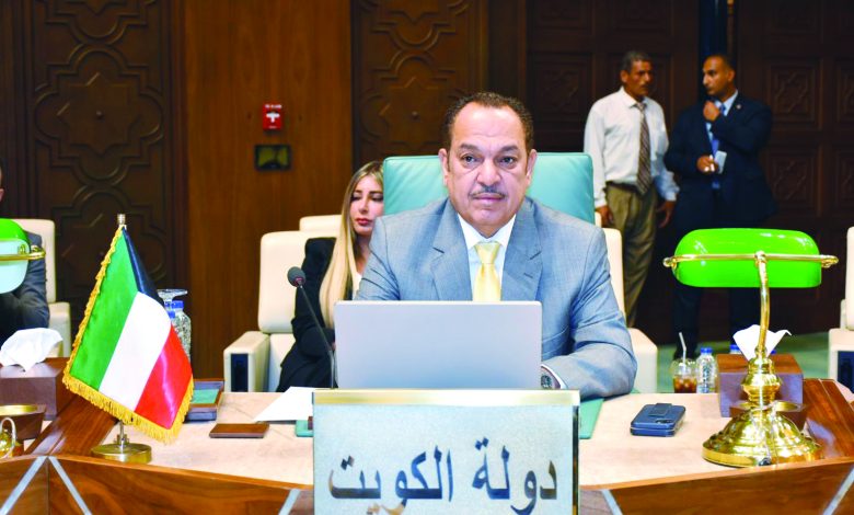 الغانم: نرفض التصعيد الاسرائيلي "السافر" والاعتداءات المستمرة بحق الشعب الفلسطيني