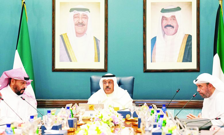 مجلس الوزراء: التعاون مع السلطة التشريعية لدفع عجلة التنمية