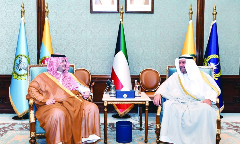 الفهد: علاقاتنا مع السعودية تقوم على أساس  وحدة الدين والدم والتاريخ والمصير المشترك