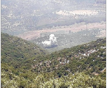 إسرائيل تمطر جنوب لبنان بقذائف المدفعية رداً على صاروخ فلسطيني
