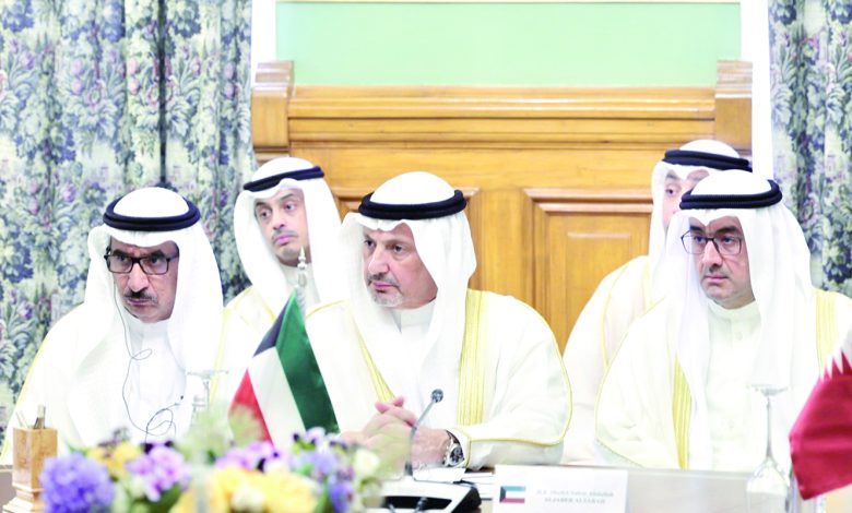 العبدالله التقى لافروف: الكويت تدعم الوصول إلى حل سياسي يحفظ الأمن والاستقرار الدوليين