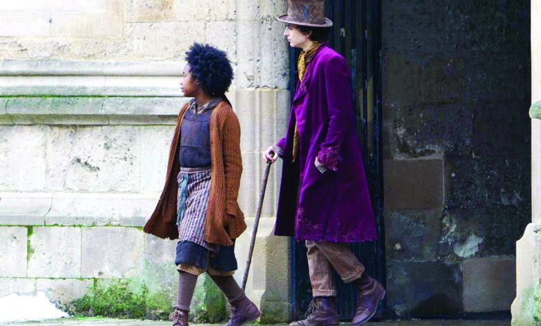 "Wonka" أحداث مفعمة بالموسيقى والبهجة مع تيموثي شالاميت