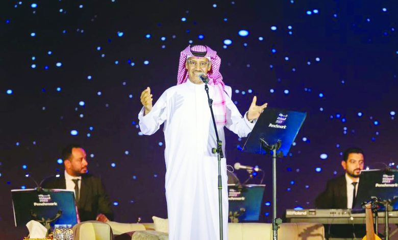 خالد عبدالرحمن أحيا أمسية طربية في نجران