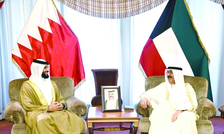 ممثل الأمير التقى رئيسي قيرغيزستان وكازاخستان وممثل ملك البحرين