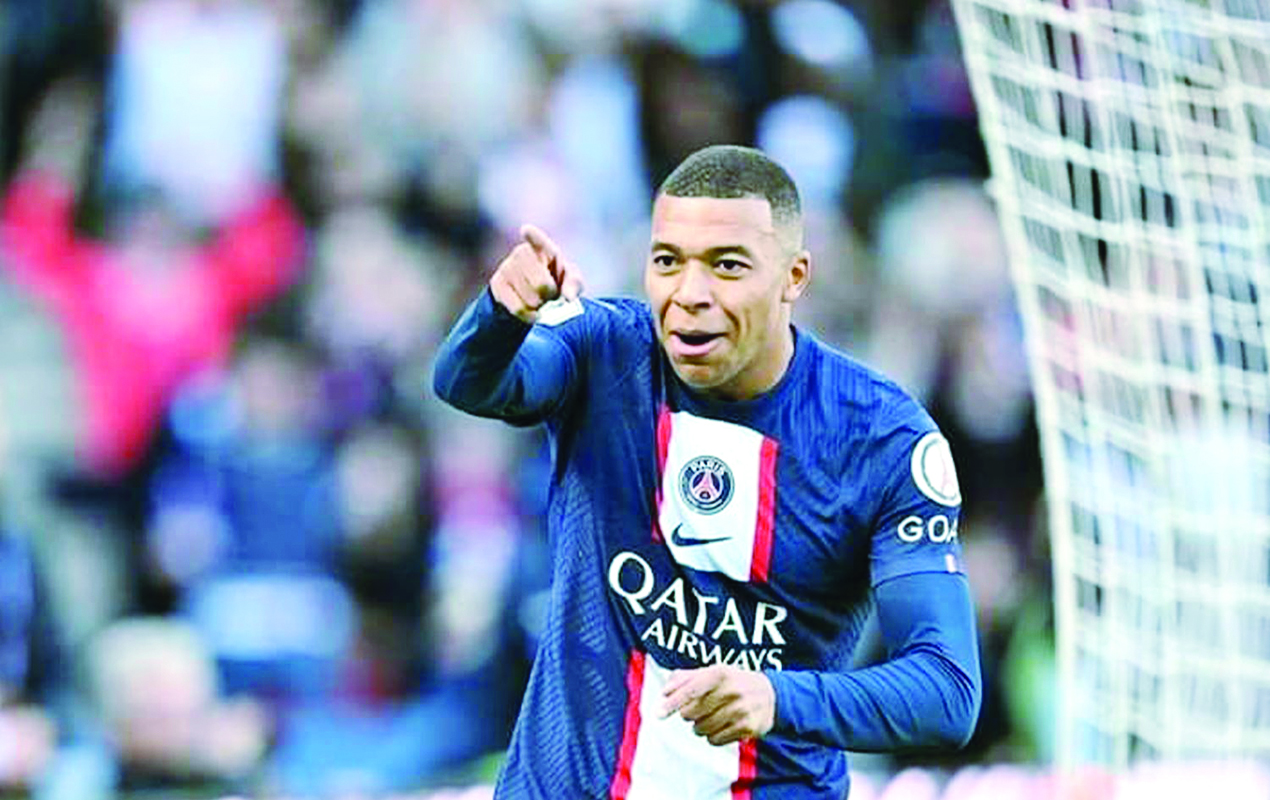 مبابي هدية سان جيرمان للريال